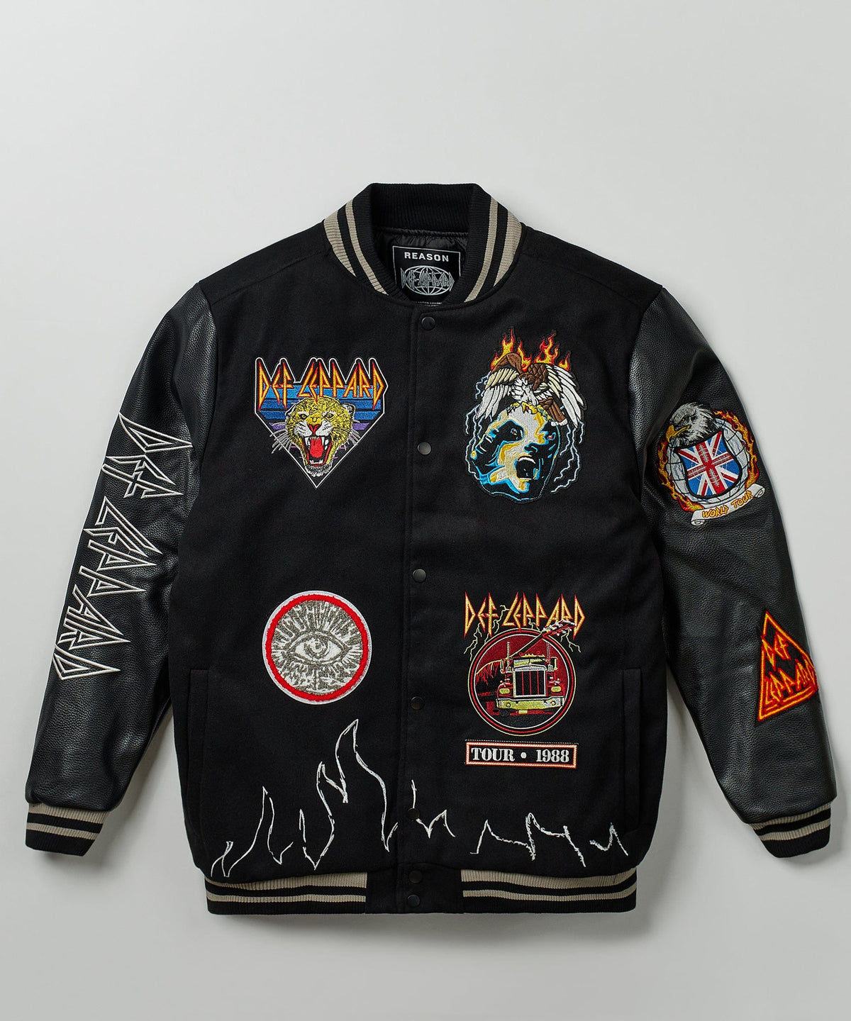 Def Leppard Hysteria Tour Varsity Jacket