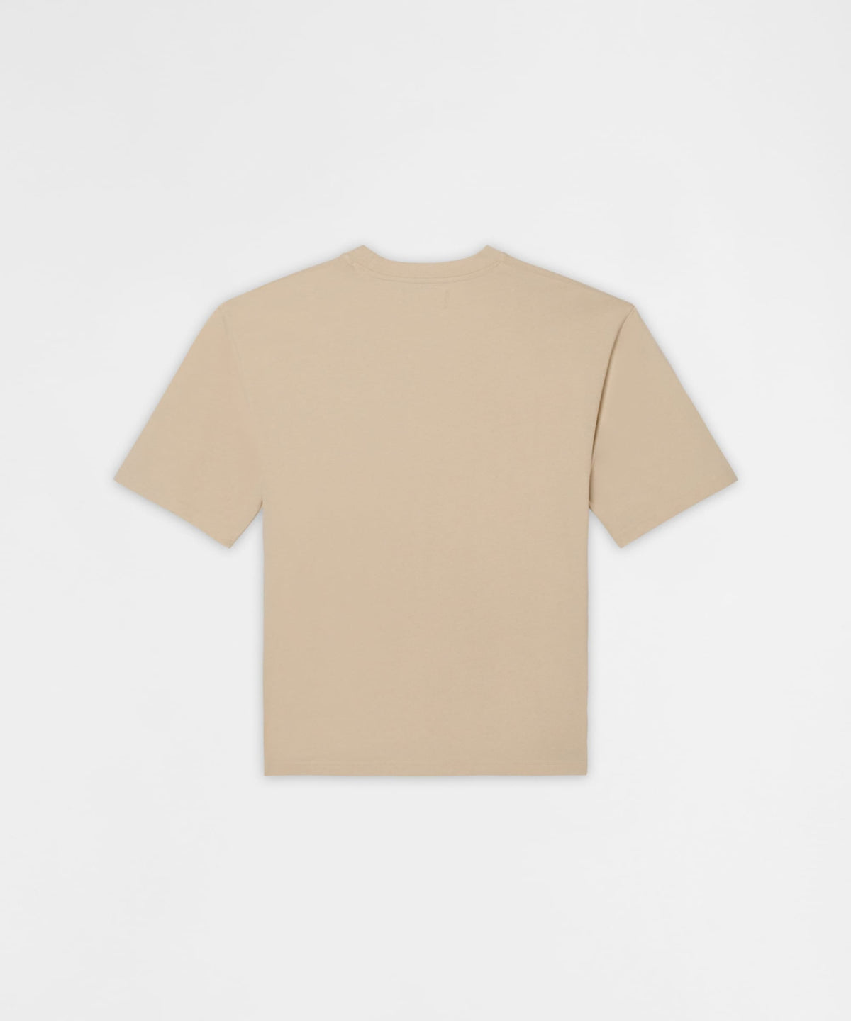 Cross Applique Short Sleeve Tee - Cream