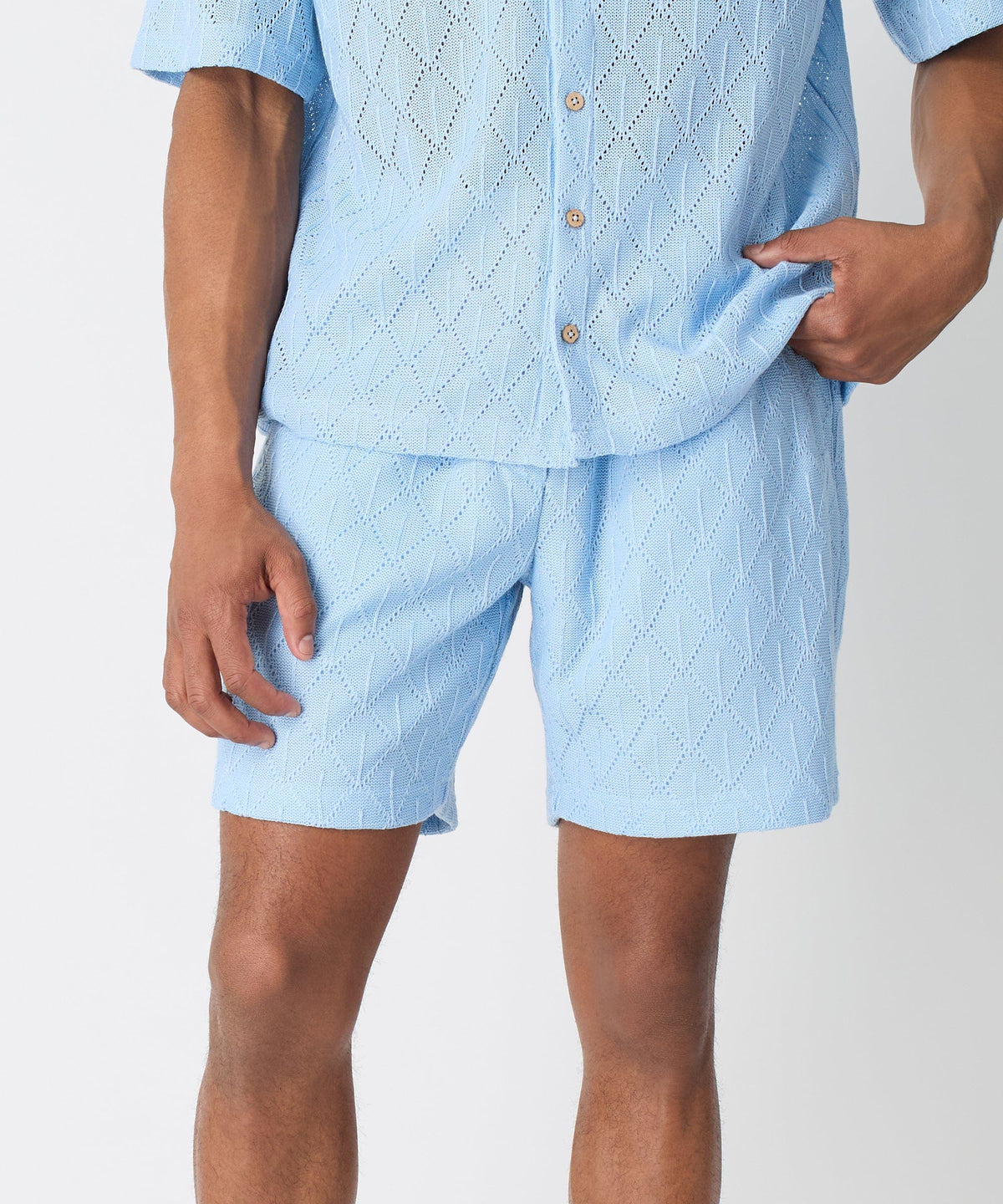 Diamond Plate Towel Short