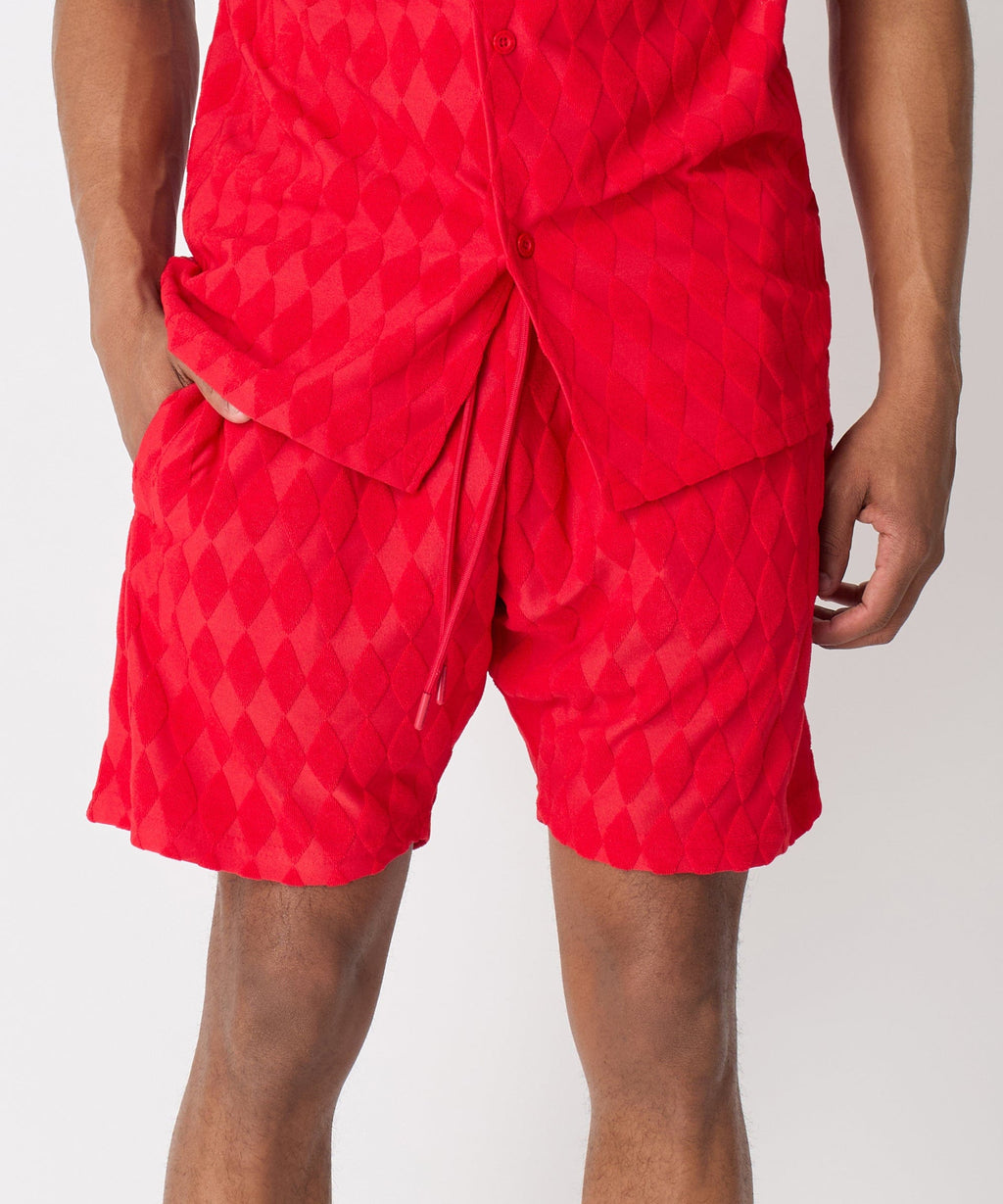 Diamond Plate Towel Short