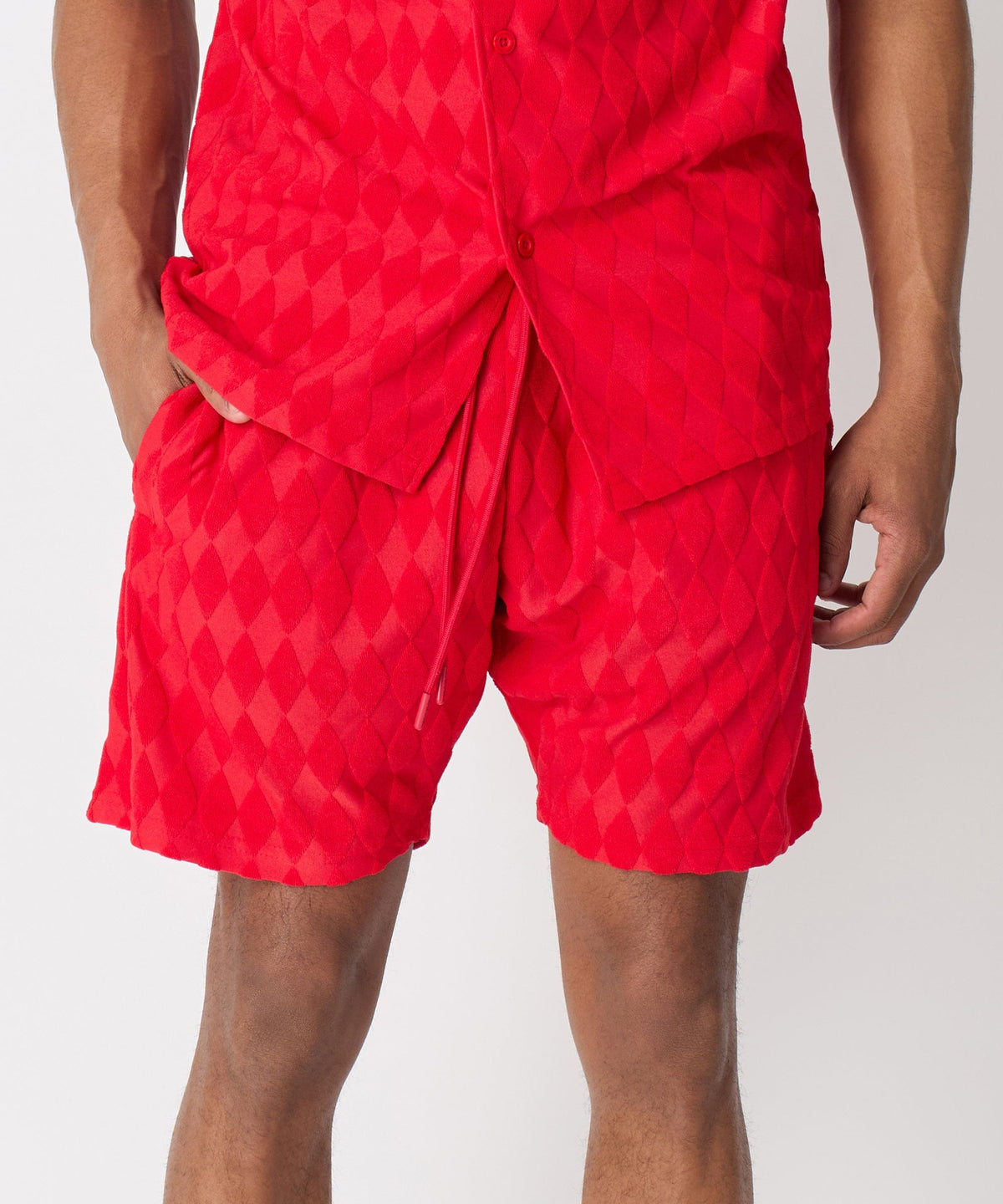Diamond Plate Towel Short