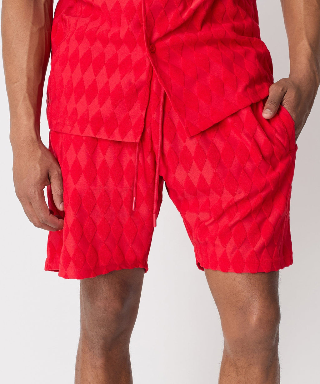 Diamond Plate Towel Short