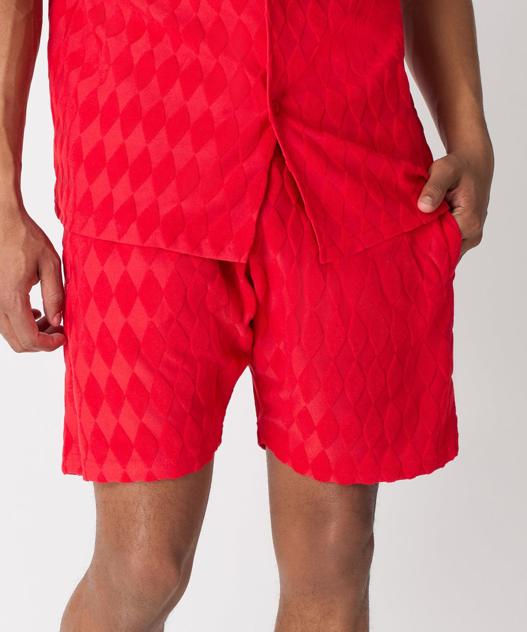 Diamond Plate Towel Short