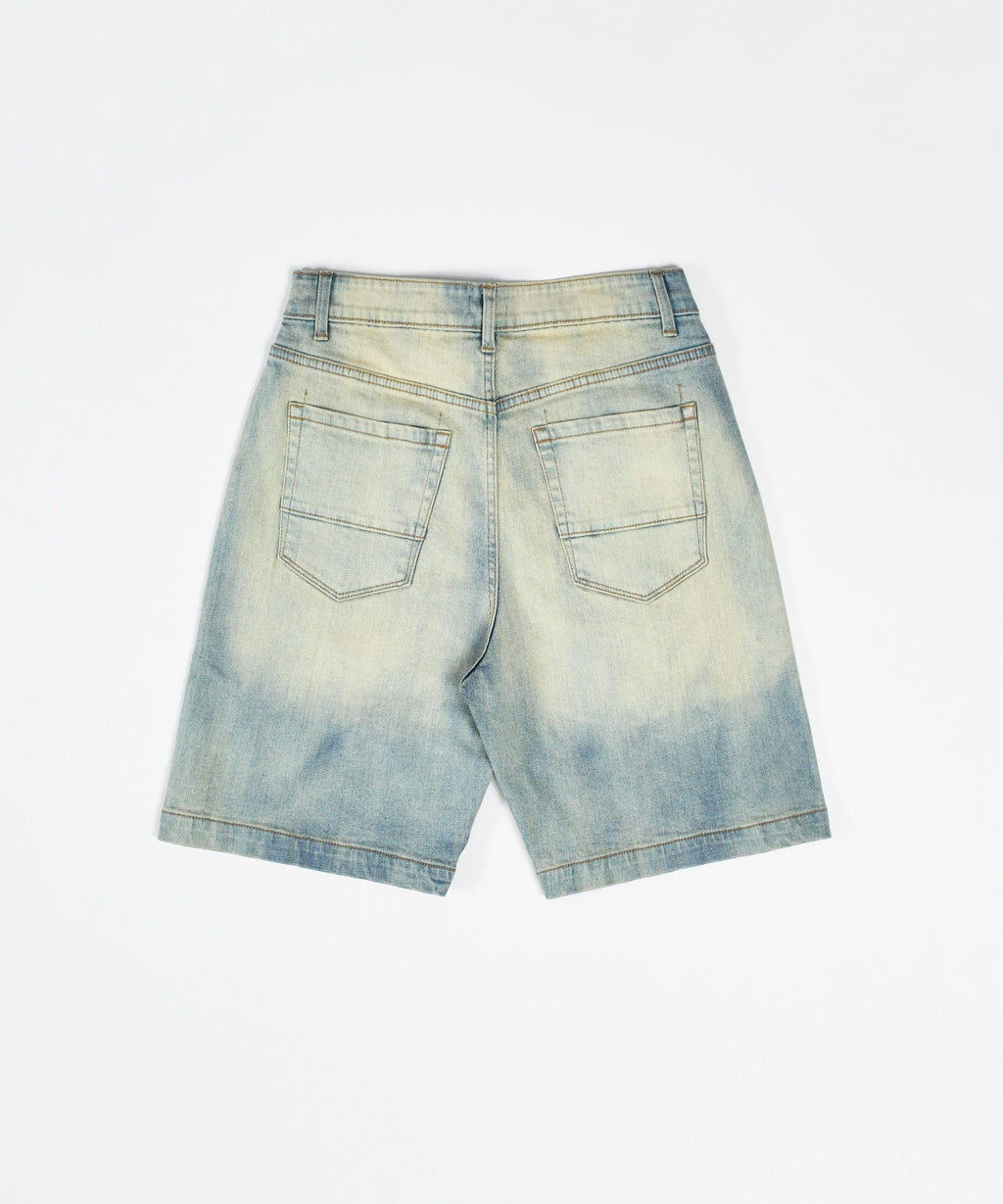 Destroyed Denim Shorts